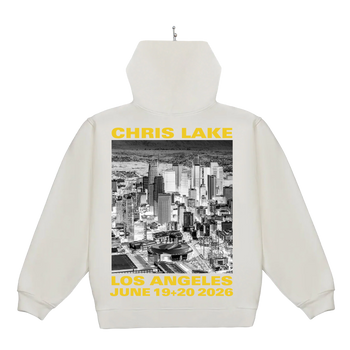 LA '26 - ZIP-UP HOODIE - WHITE