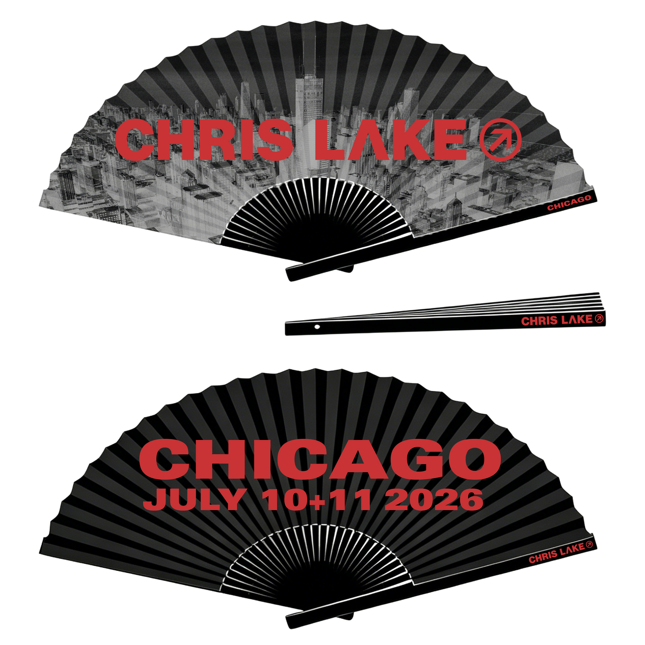 CHICAGO '26 - HAND FAN