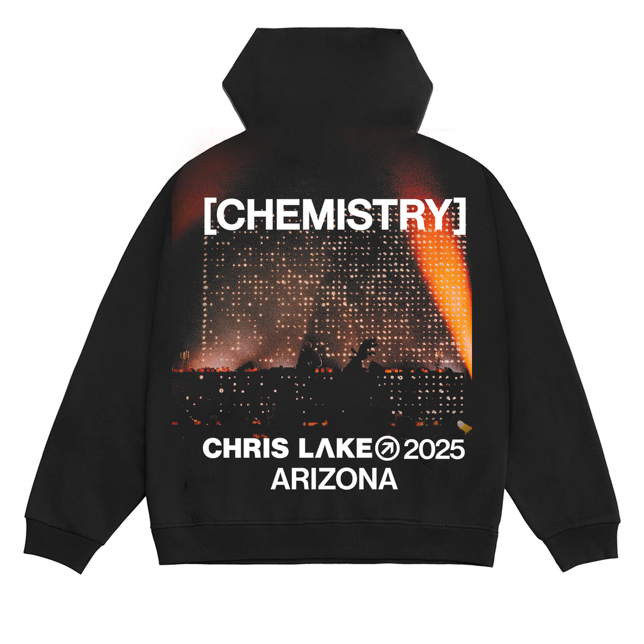 [CHEMISTRY ARIZONA] SHOW HOODIE JET BLACK