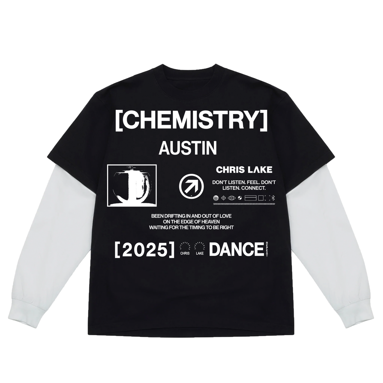 [CHEMISTRY AUSTIN] DANCE 2FER BLACK/WHITE