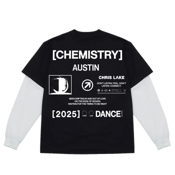 [CHEMISTRY AUSTIN] DANCE 2FER BLACK/WHITE