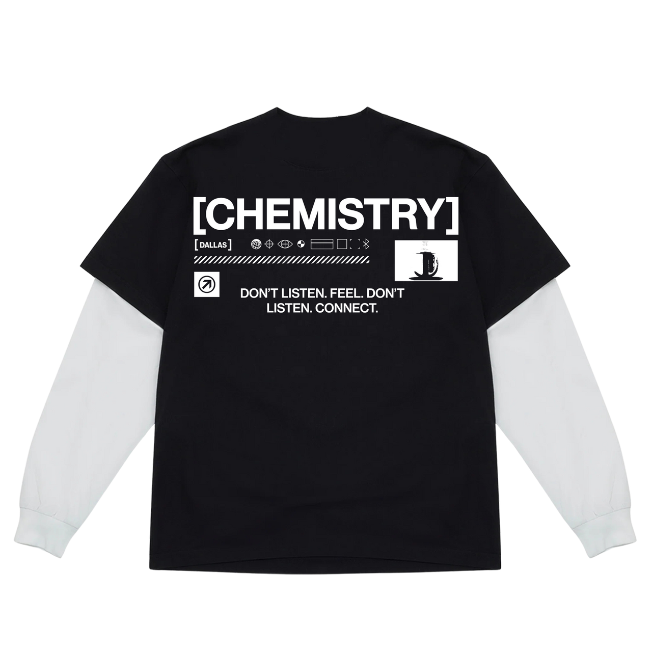 [CHEMISTRY DALLAS] DANCE 2FER BLACK/WHITE