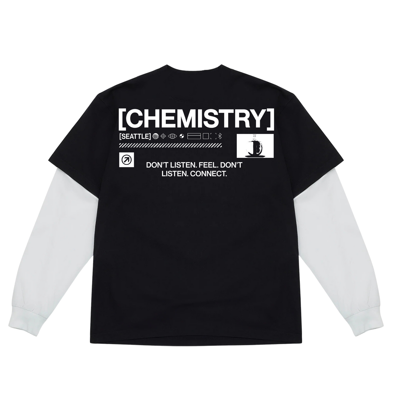 [CHEMISTRY SEATTLE] DANCE 2FER BLACK/WHITE
