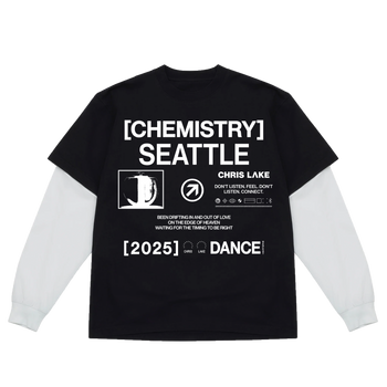 [CHEMISTRY SEATTLE] DANCE 2FER BLACK/WHITE