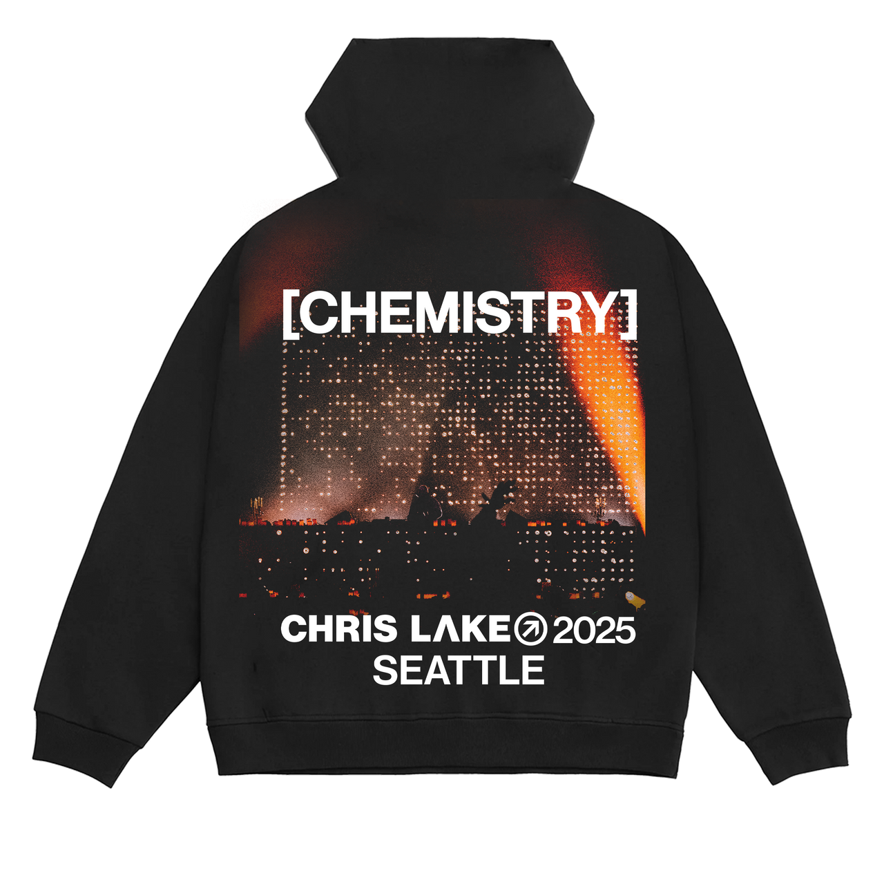 [CHEMISTRY SEATTLE] SHOW HOODIE JET BLACK