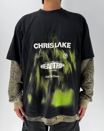 HEAD TRIP '26 - TEE - BLACK/YELLOW