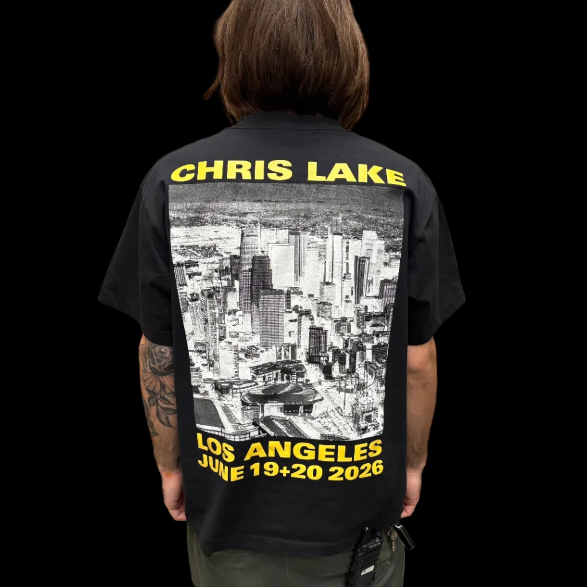 Chris Lake LA Historic Park black tee product detail