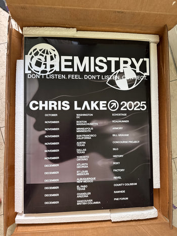 [CHEMISTRY] TOUR POSTER (UNSIGNED)