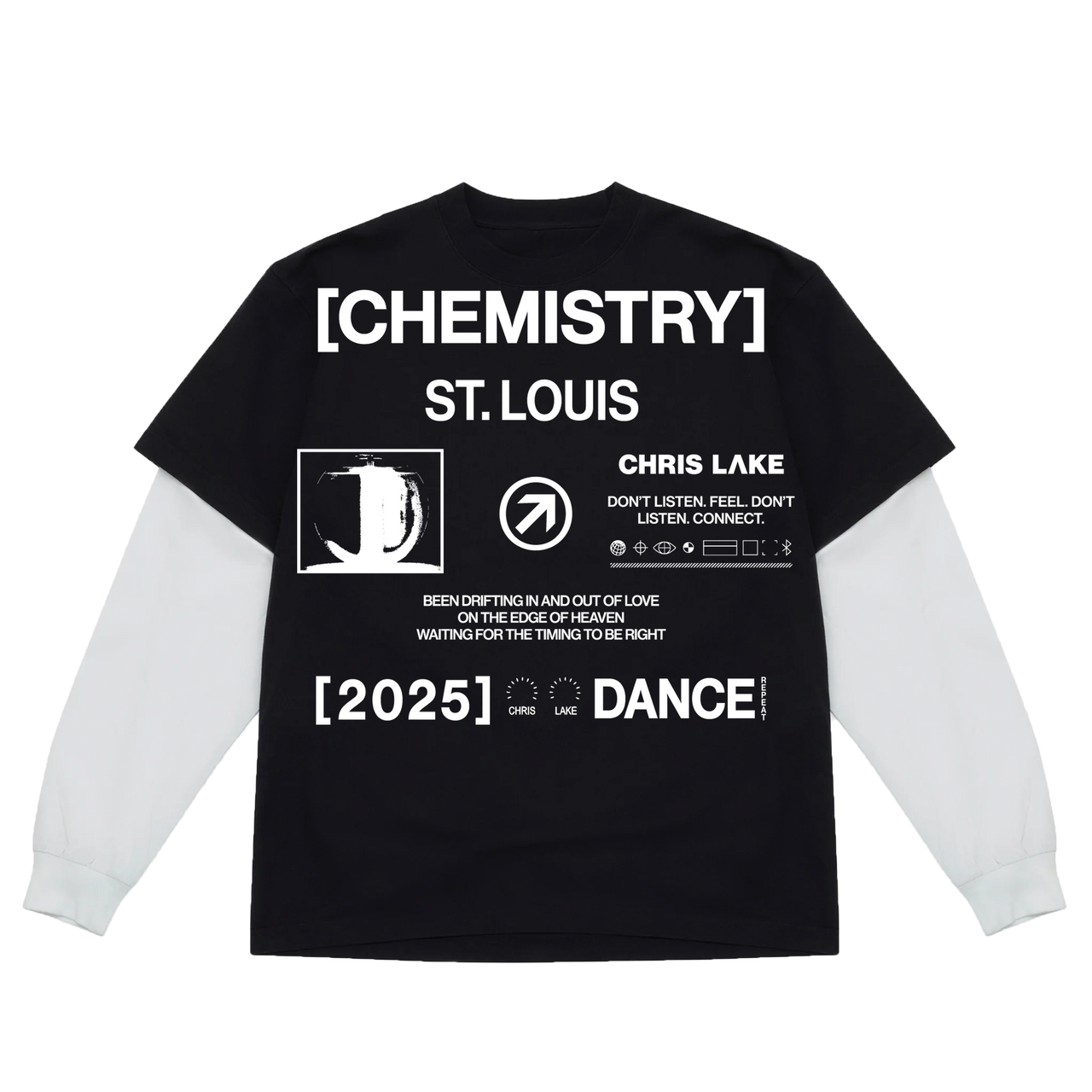 [CHEMISTRY ST. LOUIS] DANCE 2FER BLACK/WHITE