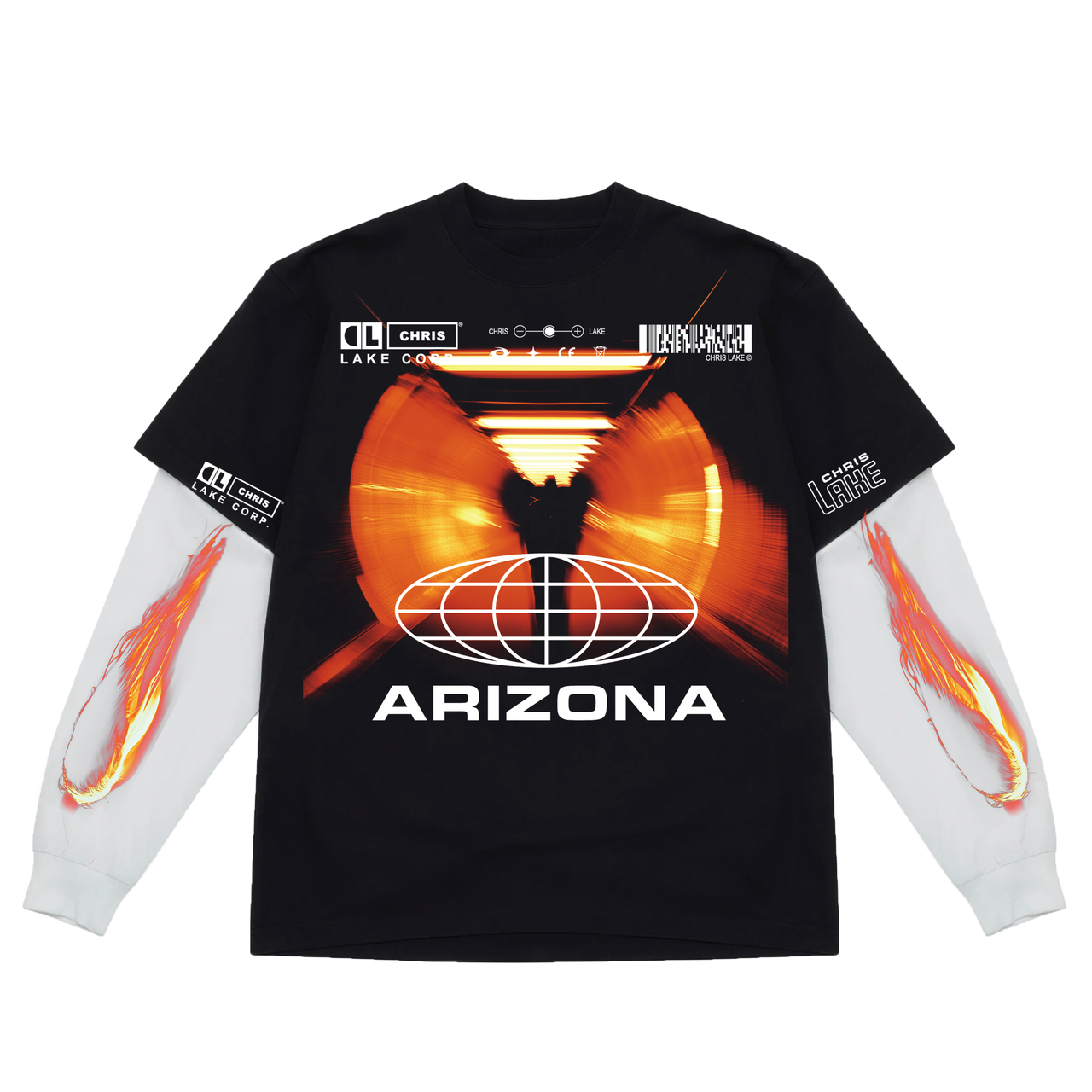 [CHEMISTRY ARIZONA] TUNNEL 2FER BLACK/WHITE