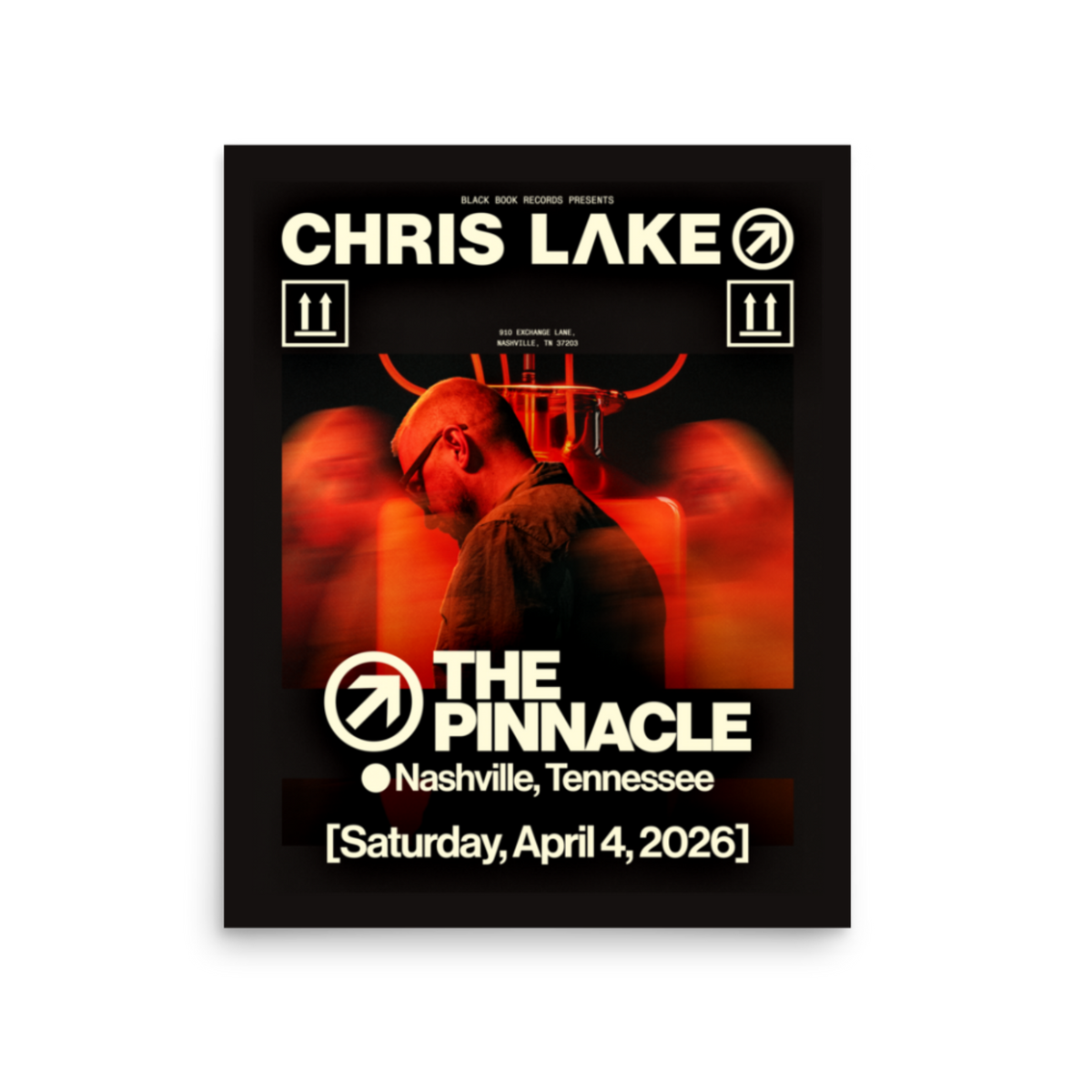 Official Chris Lake NASHVILLE - Poster, primary product view