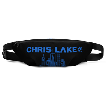 NEW YORK '26 - FANNY PACK - BLACK/BLUE