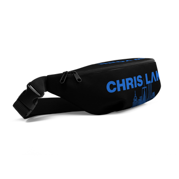 NEW YORK '26 - FANNY PACK - BLACK/BLUE
