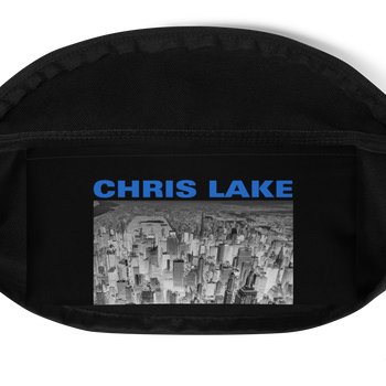 NEW YORK '26 - FANNY PACK - BLACK/BLUE