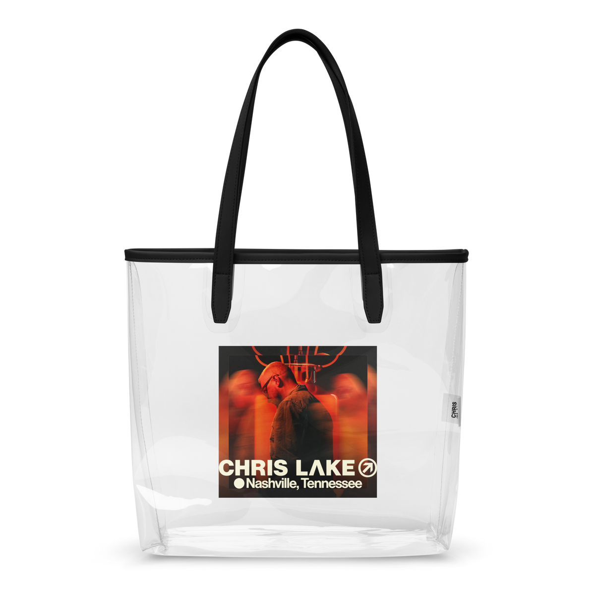 Official Chris Lake NASHVILLE - Clear tote bag, primary product view