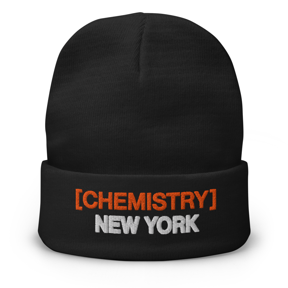 NEW YORK EMBROIDERED BEANIE
