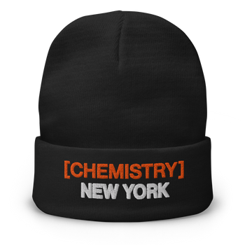 NEW YORK EMBROIDERED BEANIE