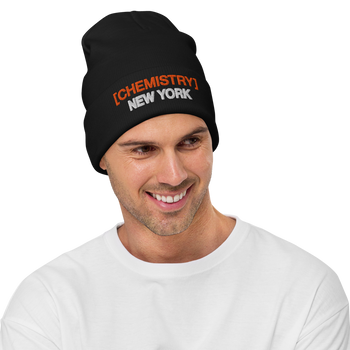 NEW YORK EMBROIDERED BEANIE