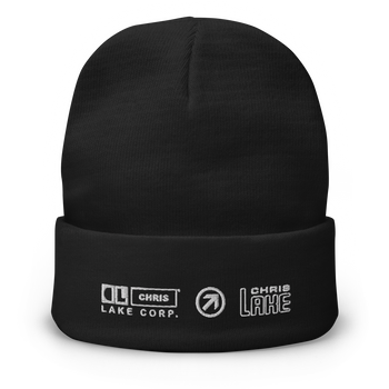 CHRIS LAKE - Embroidered Beanie - 002