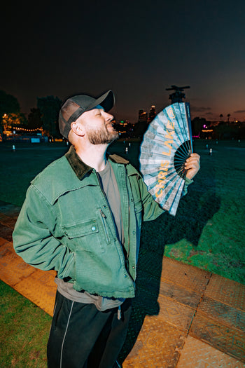 Official Chris Lake LA '26 - HAND FAN, alternate product view