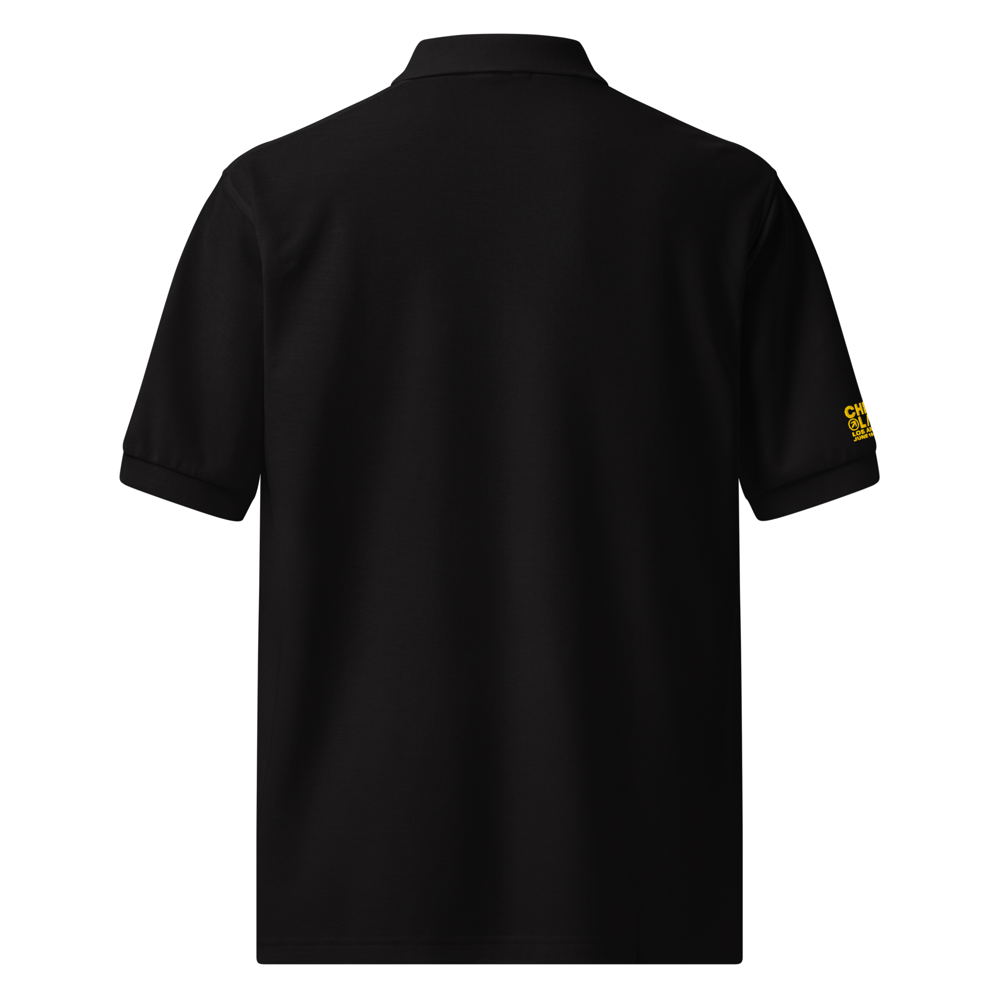 CL Premium Polo black back product image