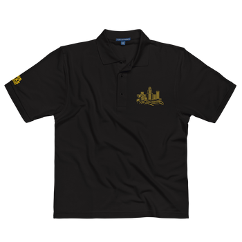 CL Premium Polo black front product image