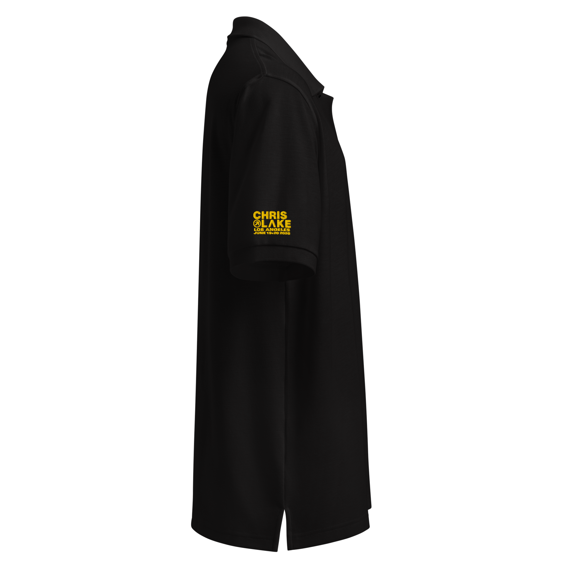 CL Premium Polo black right side product image