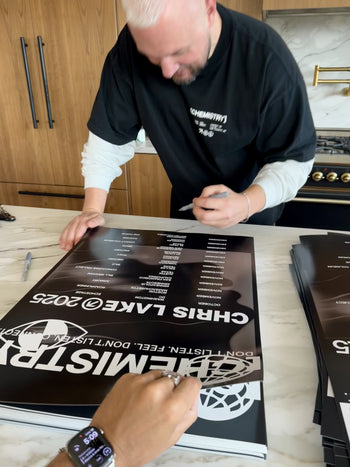 [CHEMISTRY] TOUR POSTER (SIGNED)