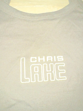 CHRIS LAKE - Embroidered - Women’s - Micro-Rib Tank Top - 002