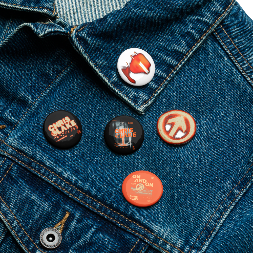 Official Chris Lake - Pin Set - 002, primary product view