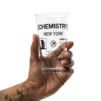 NEW YORK PINT GLASS