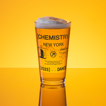 NEW YORK PINT GLASS