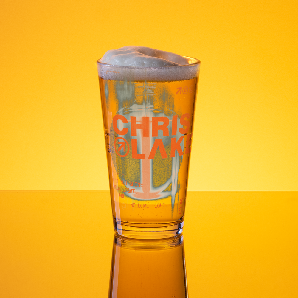 Light Bulb Pint Glass Collection 002 side product image