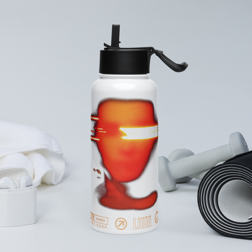 IMH 32 oz bottle left detail image