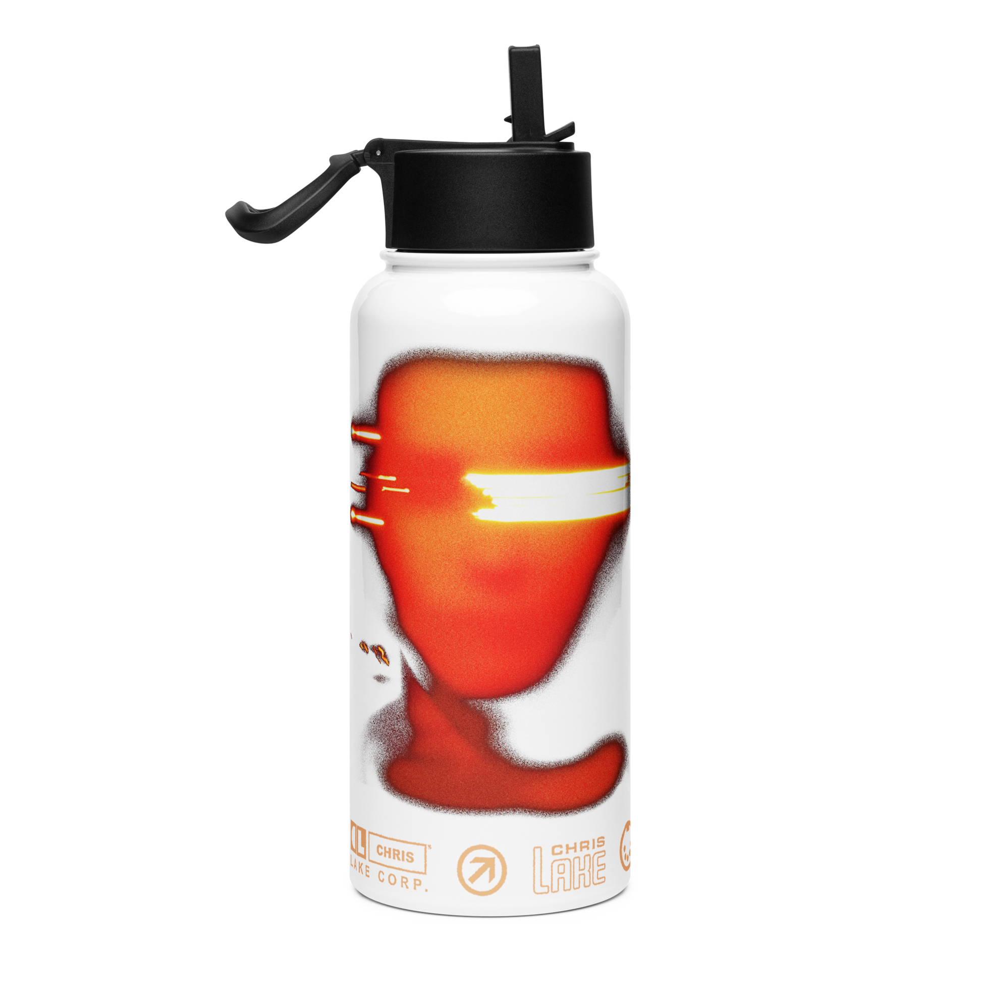 IMH 32 oz bottle right detail image